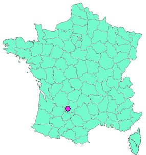 Localisation en France de la geocache Bob