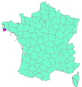 Localisation en France de la geocache Fontaine de la station