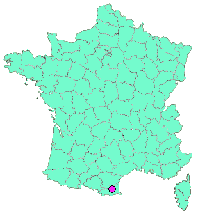 Localisation en France de la geocache  LES CHAMPIGNONS 