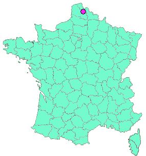 Localisation en France de la geocache Qui trouvera le premier #ter# 04-Juin 2015 ?