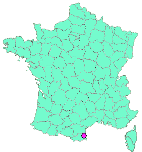 Localisation en France de la geocache la boîte... à rire !