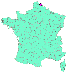 Localisation en France de la geocache Des chiffres et des lettres