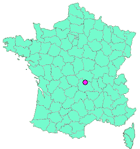 Localisation en France de la geocache Le tron du secret