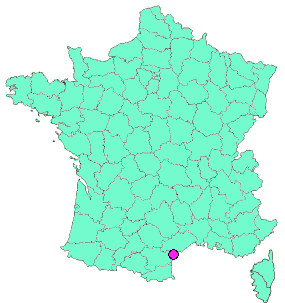 Localisation en France de la geocache L’or de Fleury