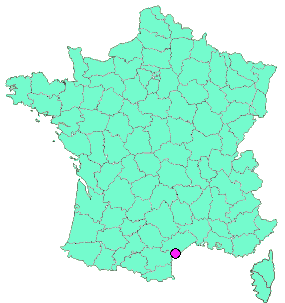 Localisation en France de la geocache Observatoire Natura 2000
