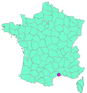 Localisation en France de la geocache Le Port de Carnon
