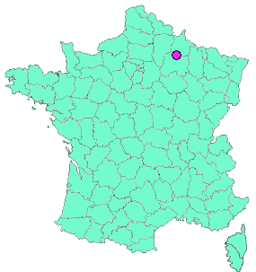 Localisation en France de la geocache pour la lumiere de la fee