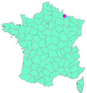 Localisation en France de la geocache beauregard 
