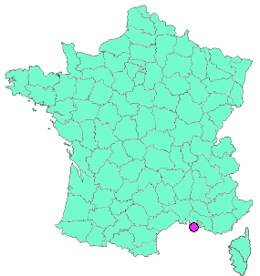 Localisation en France de la geocache Grand Rhone - Embouchure