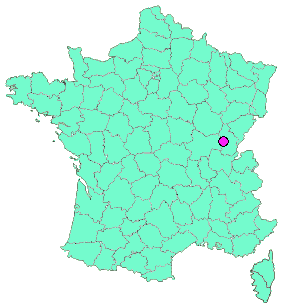 Localisation en France de la geocache #15 GCA15 : Ruffey center