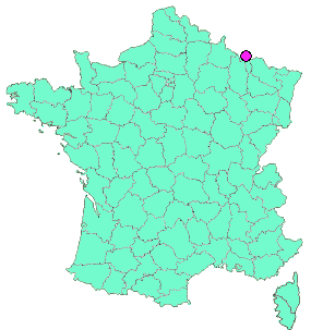 Localisation en France de la geocache BONUS LAB "Un p'tit tour à Piémont"