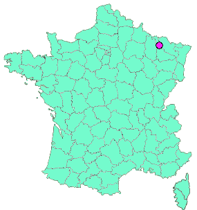 Localisation en France de la geocache La Quinqua #5