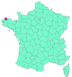 Localisation en France de la geocache CQFD