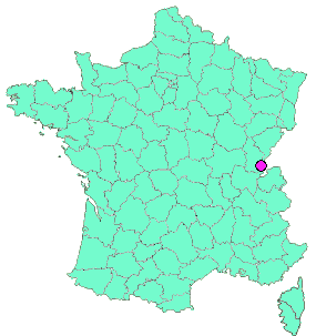 Localisation en France de la geocache La Bassette