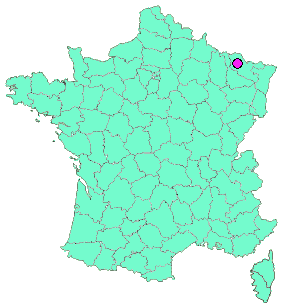 Localisation en France de la geocache Dans les bocages je me repose en paix 