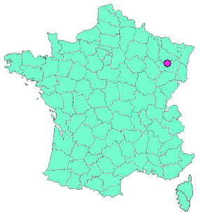 Localisation en France de la geocache Au rendez-vous du Soleil et de la Lune