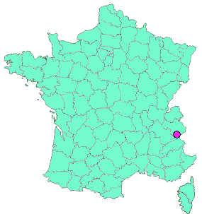Localisation en France de la geocache La mine des Sarrasins